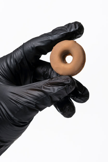 Mini donas con mix de chocolates