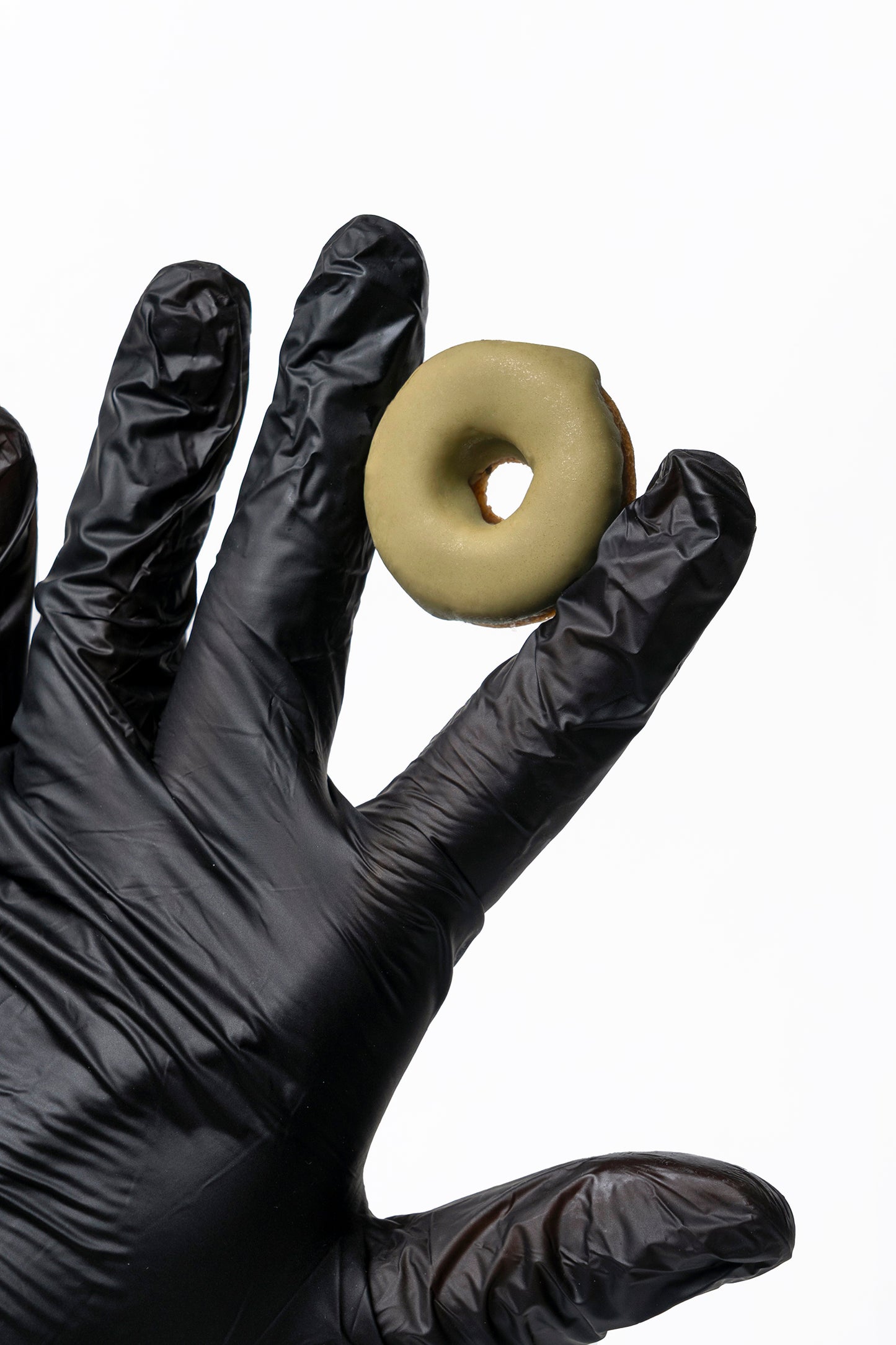 Mini donas con mix de chocolates