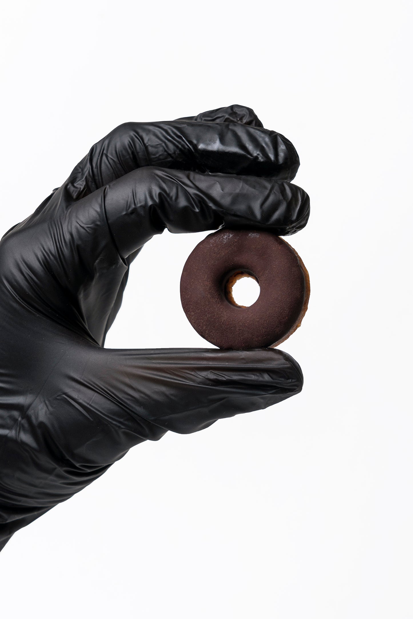 Mini donas con mix de chocolates