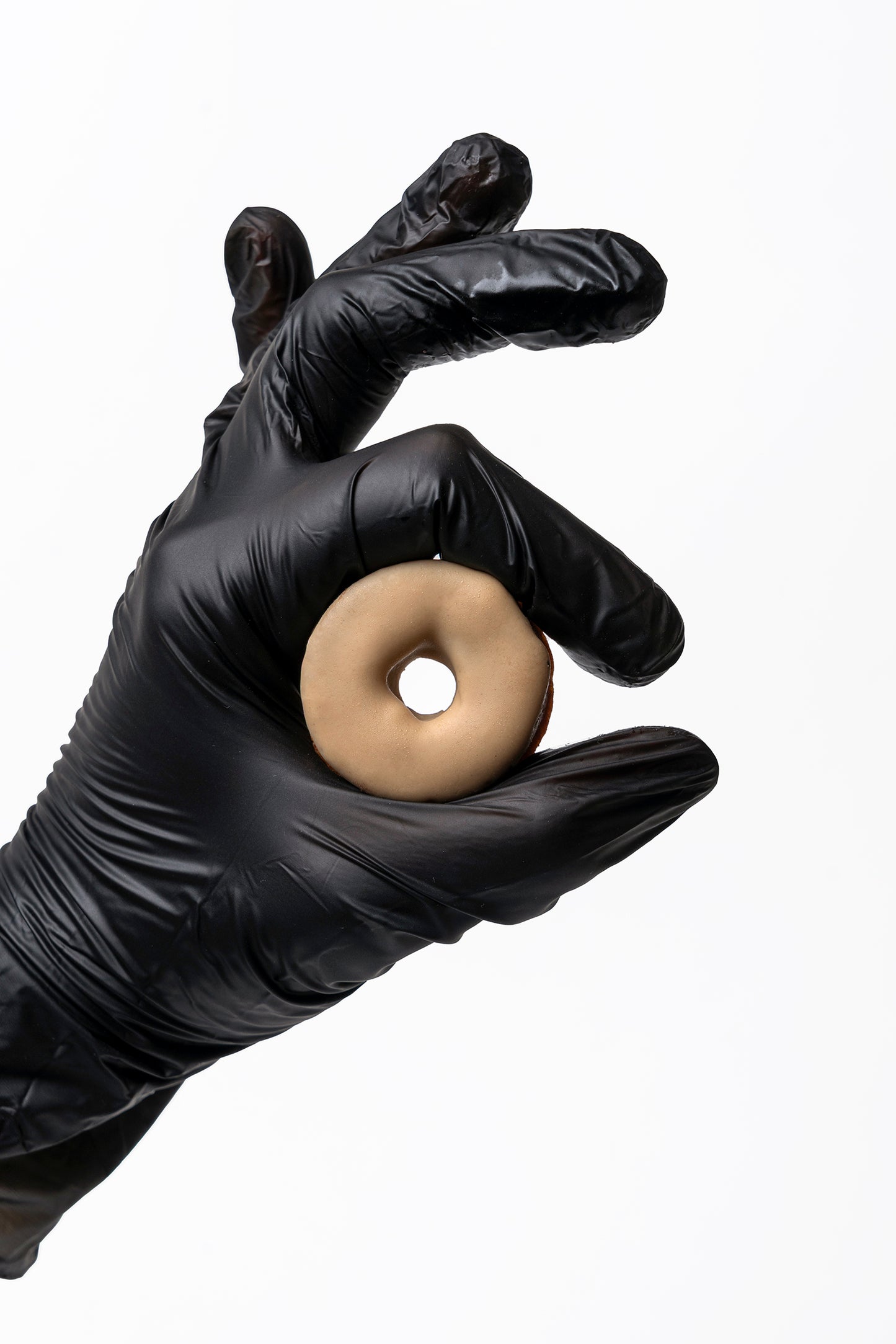 Mini donas con mix de chocolates