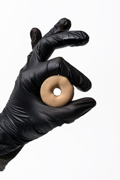 Mini donas con mix de chocolates