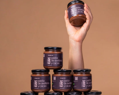 Pasta de avellana con cacao