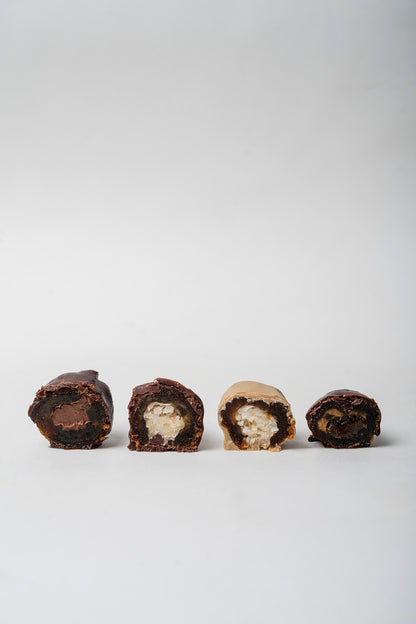 Dátiles rellenos mixtos 4 piezas